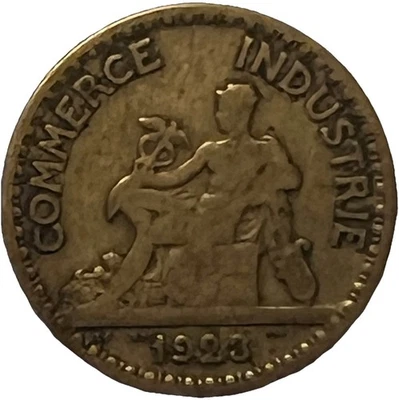 Moneda de 50 céntimos Francia 1923 - Envío combinado - Lote C71 Foto 1 de 3