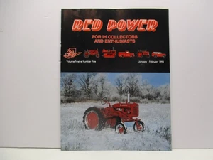 Jan. - Feb.  1998  Red Power Magazines IH Farmall Turbo Tractor Case McCormick - Picture 1 of 1