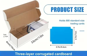Trading Card Storage Box - Self Assembly - Picture 1 of 3