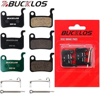 Pastillas de freno de disco BUCKLOS para Shimano M06 XTR M975 M775 resina cerámica semimetálica Foto 1 de 4