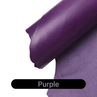 WUTA 2.2-3.0mm Grueso Encerado Grano Completo Vegetal Curtido Cuero de Vaca 10 x 20cm Foto 1 de 4