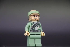 LEGO® Endor Rebel Commando Minifig sw0368 Star Wars Stubble Face Green 9489 - Foto 1 di 4