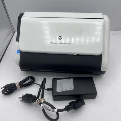 HP Scanjet Professional 3000 Color Document scanner  L2723-64001  UNTESTED - Image 1 of 4
