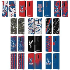 OFFICIAL CRYSTAL PALACE FC CREST LEATHER BOOK WALLET CASE FOR ONEPLUS PHONES - Picture 1 of 19
