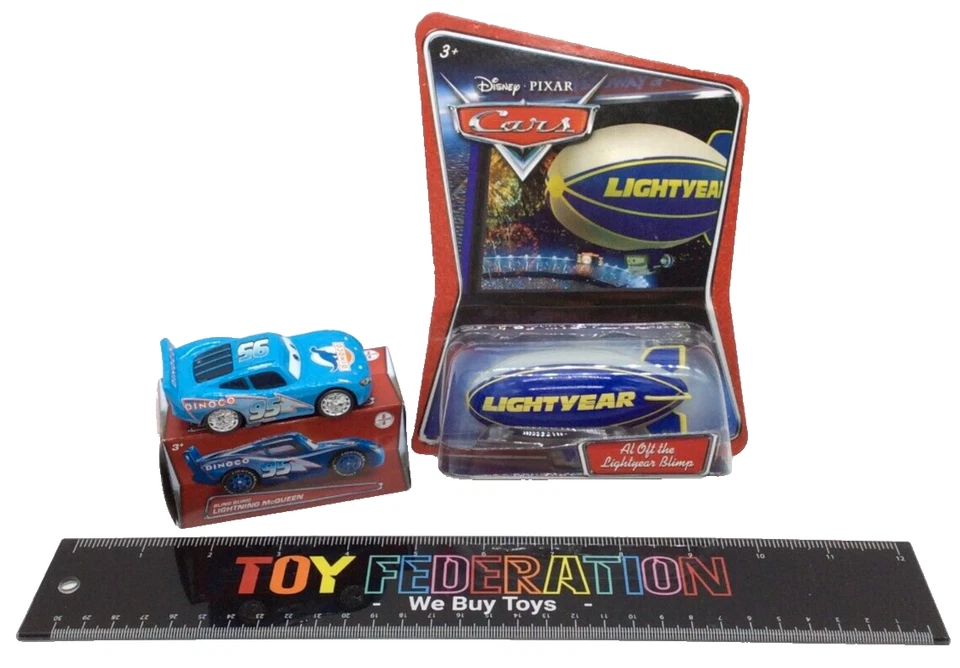 Disney Pixar Cars Lightning McQueen 6 Car Set Series 2 Die Cast 1 55