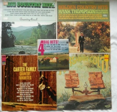 Carter Family, Big & Golden Country Hits, Nashville Gold Albums, 4 Big Hits 45  - Image 1 of 3
