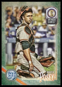 2018 Topps Gypsy Queen #81 Buster Posey fehlende schwarze Platte - Bild 1 von 2