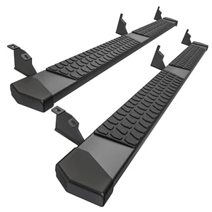 6" Running Board For 2005-2023 Toyota Tacoma Double Crew Cab Side Steps Nerf Bar - Picture 1 of 15