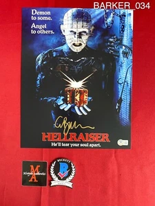 Foto firmada autografiada por Clive Barker Hellraiser 11x14 Pinhead Beckett horror - Imagen 1 de 1