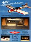 Aviomodelli Avio RC Airplane Print Ad Wall Art Decor Ephemeral Tango