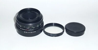 CZJ Tessar Lens 2.8/50 M42 Mount Type SLR #10539628 - Image 1 of 4