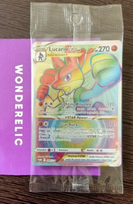 Lucario Vstar Promo 349/S-P Tournament Prize Pokemon Indonesia SEALED - Image 1 of 3