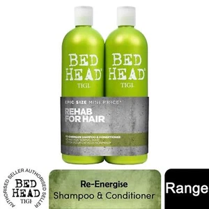 Bed Head by Tigi Urban Antidotes Re-Energise Shampoo & Conditioner, 750ml - Picture 1 of 17