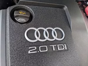 Logotipo Audi Tapa Motor 2.0 tdi - Imagen 1 de 4