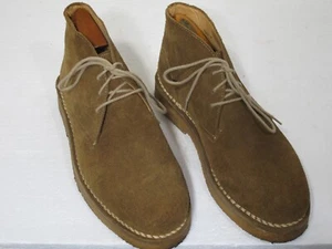 Orvis Tan Suede Desert Chukka Boots 8 Crepe Sole - Picture 1 of 5