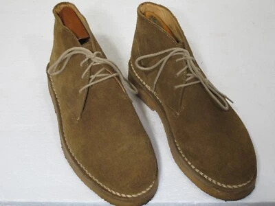 Botas Orvis camurça marrom deserto chukka 8 sola crepe - Imagem 1 de 4
