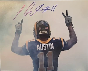 Tavon Austin St Louis Los Angeles Rams Signed 8x10 Pic Autograph Photo West... - Picture 1 of 1
