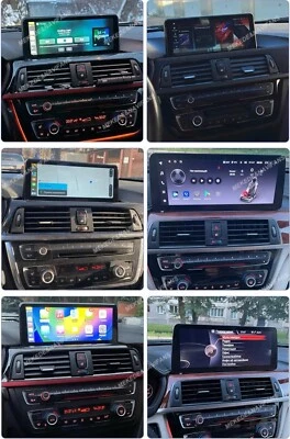 Autoradio Carplay E Android auto navigatore bmw serie 3 4 f30 f31 f34 - Immagine 1 di 4