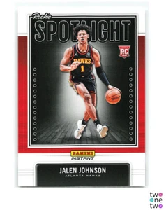 JALEN JOHNSON 2021-22 Panini Instant ROOKIE SPOTLIGHT RC /260 #RS-19 - Picture 1 of 2
