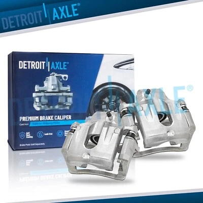 Rear Disc Brake Calipers w/Bracket for 02-09 Chevy Trailblazer GMC Envoy Rainier - Image 1 of 4