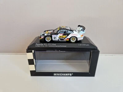 Minichamps 1/43 Porsche 911 GT2 EVO Kaufmann/Ligonnet/Palmberger - Le Mans 1999 - Image 1 of 4