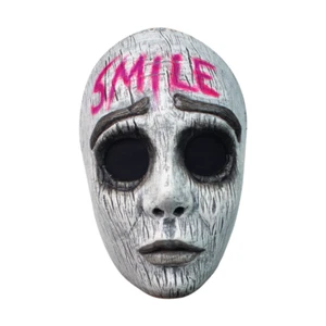 Ghoulish Productions Neon Smile Latex Face Mask Horror Halloween Cosplay - Picture 1 of 8