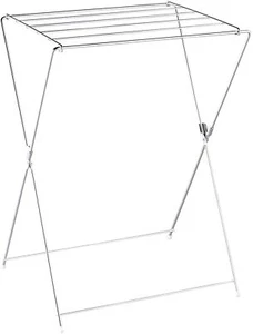 Laundry drying stand, foldable, can dry 6 towels, for small items, compact - Picture 1 of 6