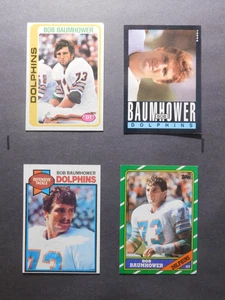 Bob Baumhower 4 Card Lot - Picture 1 of 2