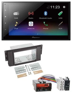 Pioneer USB Bluetooth DAB 2DIN MP3 Autoradio für LandRover Free Lander 2007-2010 - Bild 1 von 4