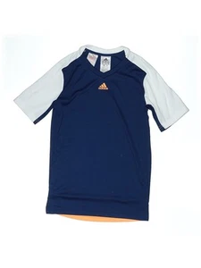 Adidas Girls Blue Active T-Shirt 11 - Picture 1 of 2