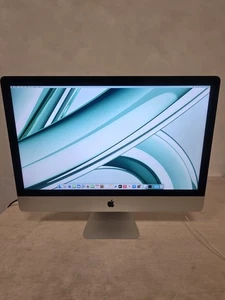 Apple iMac A1419 27" 5120 x 2880 2017 32GB RAM 1TB SSHD i5-7600 Radeon Pro 575 - Picture 1 of 9
