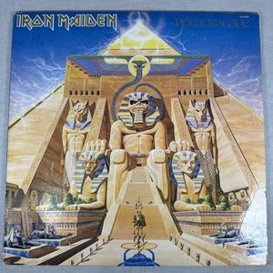 IRON MAIDEN 1984 LP Pressing on Capitol POWERSLAVE vintage vinyl SJ12321 - Picture 1 of 15