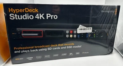 Blackmagic Design HyperDeck Studio 4K Pro - Image 1 of 3