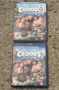 The Croods (Blu-ray/DVD+DigitalHD, 2013, 2-Disc Set) DreamWorks - Picture 1 of 4