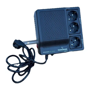 Tecnoware Power Reg 1000VA Spannungsstabilisator 600W AVR Schwarz Einphasig - Bild 1 von 4