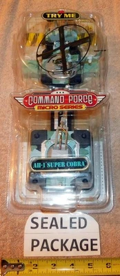 Command Force Micro Series Series 1 AH-1 Super Cobra Helicopter Dual Flight NIP - Image 1 of 4
