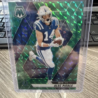 Alec Pierce Green Mosaic 2025 Panini Mosaic #76 Indianapolis Colts - Image 1 of 4
