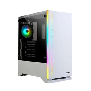 8809213769665 ZALMAN S5 WHITE ATX Mid Tower PC Case RGB fan T Zalman - Picture 1 of 10