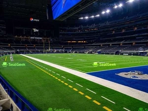 2 Tickets Dallas Cowboys vs Minnesota Vikings - Section 102 - Picture 1 of 2