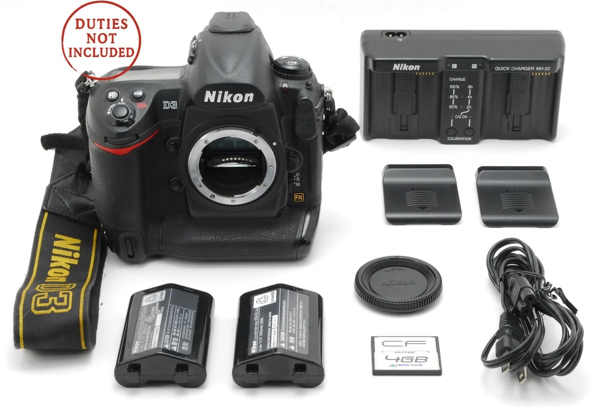 Nikon D3 12-13.9MP Digital Cameras for Sale | Shop New & Used