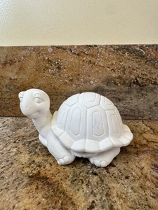 Joyero grande tortuga baratija cerámica bisque listo para pintar - Imagen 1 de 10
