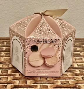 Laura Mercier Translucent Loose Setting Powder & Puff. 1fl oz/29g. NEW SEALED! - Picture 1 of 2