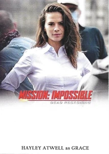 Hayley Atwell Mission Impossible Dead Reckoning 3 unsigned Custom Cards2 - Picture 1 of 4