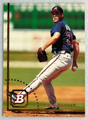 1994 Bowman Greg Maddux #245 Nrmt - Image 1 of 2