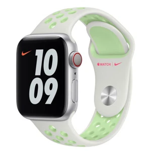 Oficjalny oryginalny zegarek Apple 38/40/41mm Nike Sport Band Świerk Aura Vapor Green - Zdjęcie 1 z 7