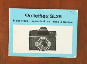 ROLLEI ROLLEIFLEX SL26 ANLEITUNGSBUCH/108754 - Bild 1 von 1