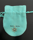 Tiffany & Co Snowflake Pendant Charm Sterling Silver
