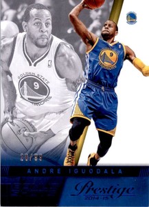 2014-15 Prestige Bonus Shots Blue #84 Andre Iguodala /99
