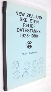 Neuseeland Skelett Relief Datum Briefmarken 1925-1980 von Alan Jackson Buch Rarität 1981 - Bild 1 von 6