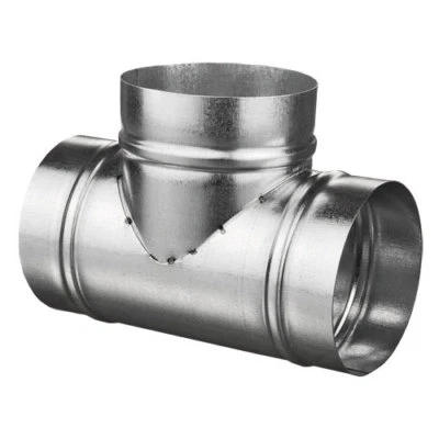 T Stück Umlenkstück T Abzweig Verbinder Wickelfalzrohr dalap TM Ø125mm 3182